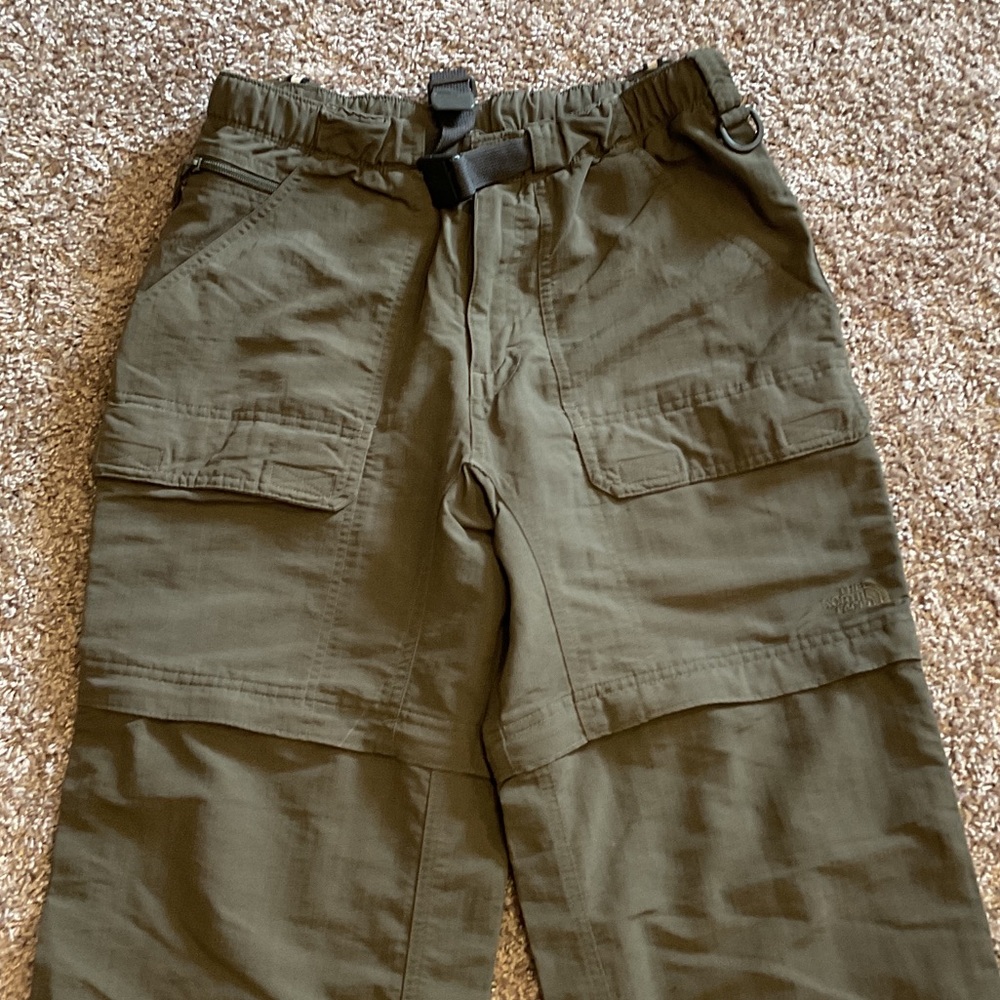 The North Face Men's Forest Green Cargo Pants, Size M - Picture 3 of 8